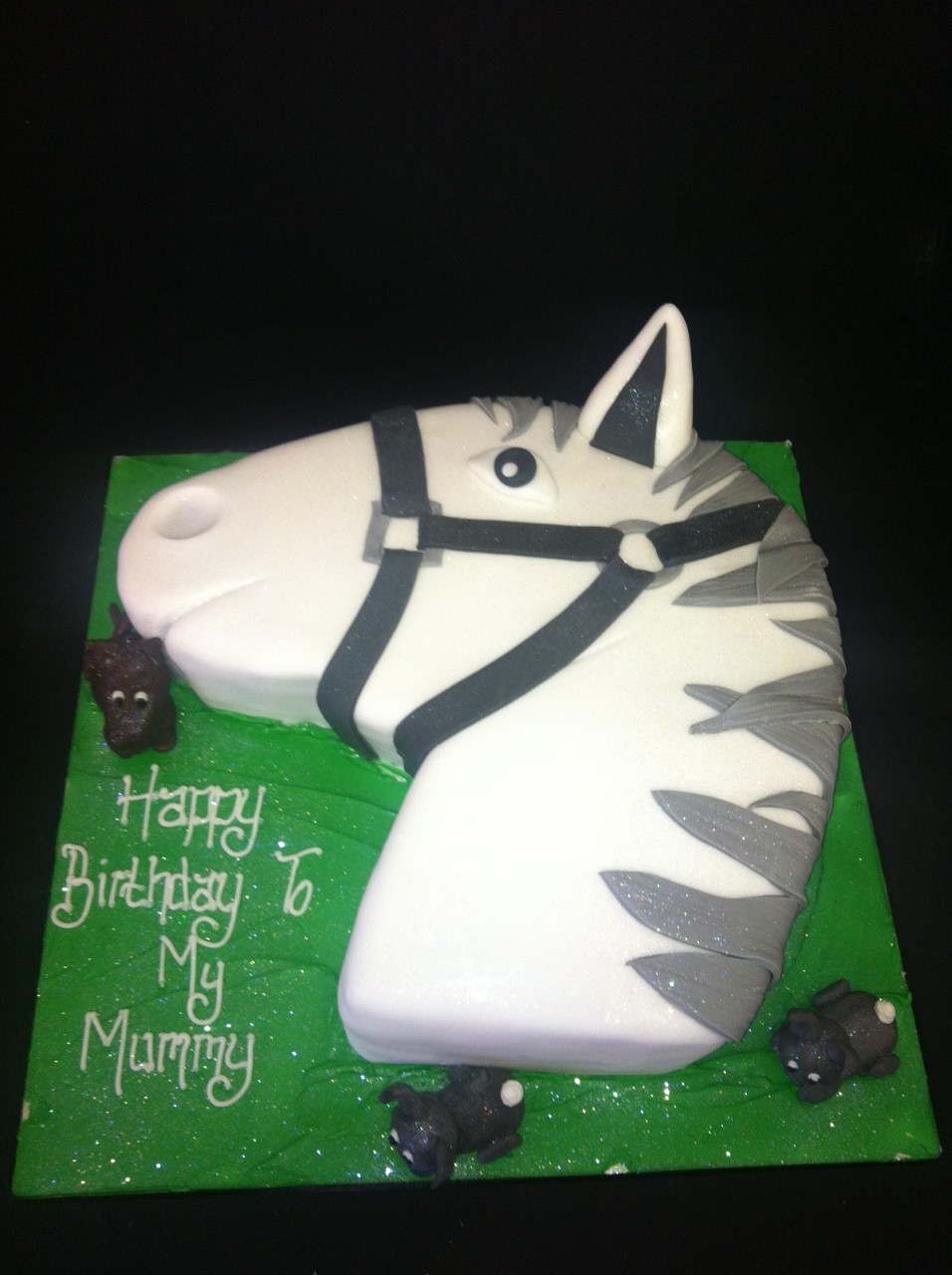 k025 | Horse cake, Cake templates, Horse birthday cake