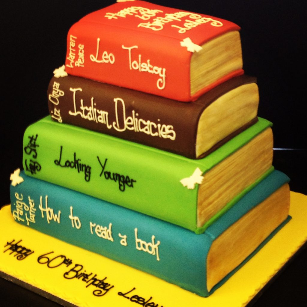 Stack of Books Cake - Peter Herd