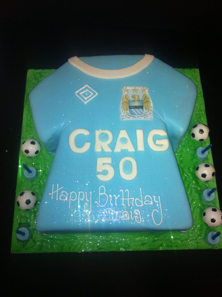 Football Shirt Cake - Peter Herd